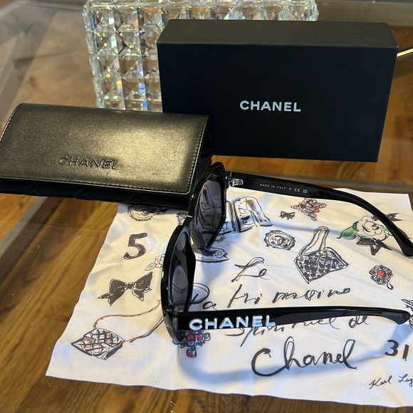 Chanel 5408 square sunglasses - Picture 5 of 7
